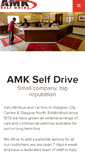 Mobile Screenshot of amkselfdrive.co.uk
